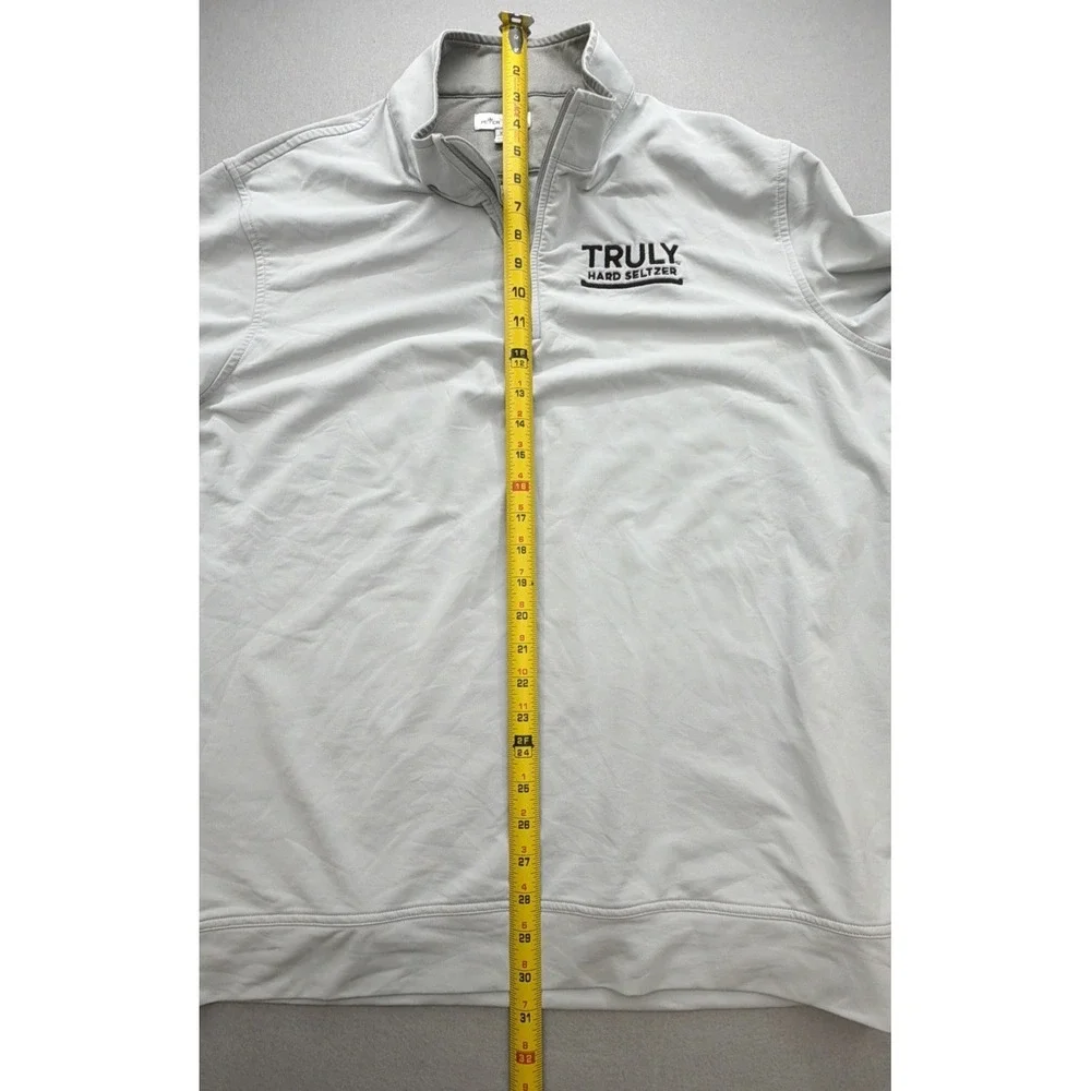 Peter Millar Barstool Sports Truly Hard Seltzer Perth Quarter Zip Pullover XL
